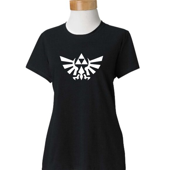 The Legend of Zelda Triforce T-Shirt Ladies NEW *Pick your color & size* - Picture 2 of 5